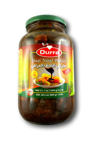 Najaf Pickles mit Dattel Melasse 1450g (800g)  Durra