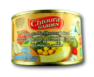 Homus Tahina GARLIC 420g - Ready to Eat - Chtoura Garden