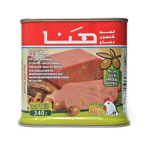Chicken OLIVE Luncheon 340g, HANA