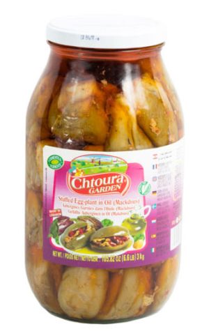Makdous Gefüllte Melanzani 3kg Chtoura Garden