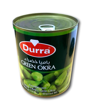 Okra Grün in Lake 850g (454g), Durra