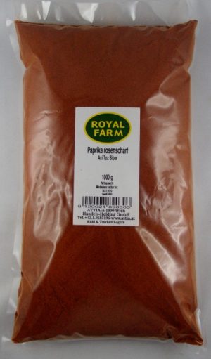 Paprika Rosen Scharf 1kg Royal Farm