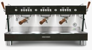 BARISTA T Plus 3-Gruppig Black Wood