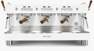 BARISTA T Plus 3-Gruppig White Wood