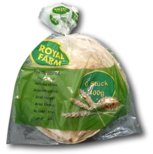 Fladen Brot Arabisch, 6 Stück 400g