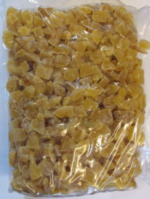 Ingwer Segmente "mit Zucker" kandiert, 1kg