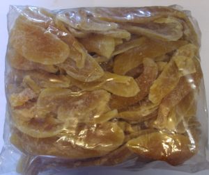 Mango Streifen kandiert, 5kg