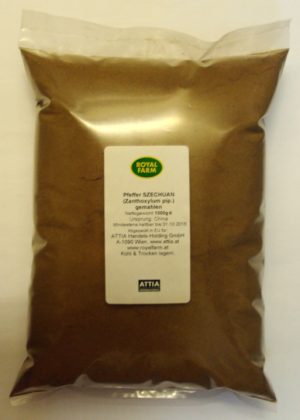 Pfeffer Szechuan gemahlen 1kg Royal Farm