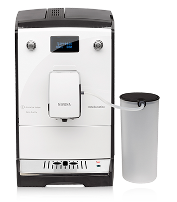 Nivona Cafe Romatica 760- Kaffeevollautomat, Opal Weiss