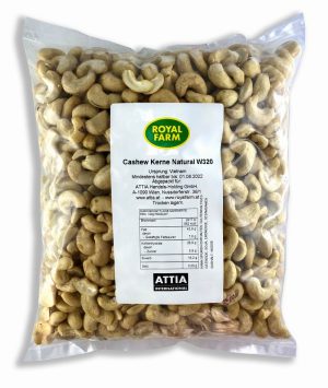 Cashew Kerne Natural, W240 Vietnam/Indien