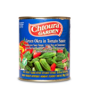 Okra Grün in Tomatensauce 840g, Chtoura Garden