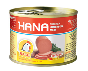 Chicken Luncheon RUND 200g, HANA