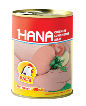 Chicken (Hühner) Luncheon RUND 380g, HANA