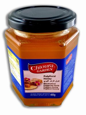 Honig Polyfloral (Blüten) 400g Chtoura Garden