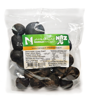 Zitronen Schwarz getrocknet 125g Naz