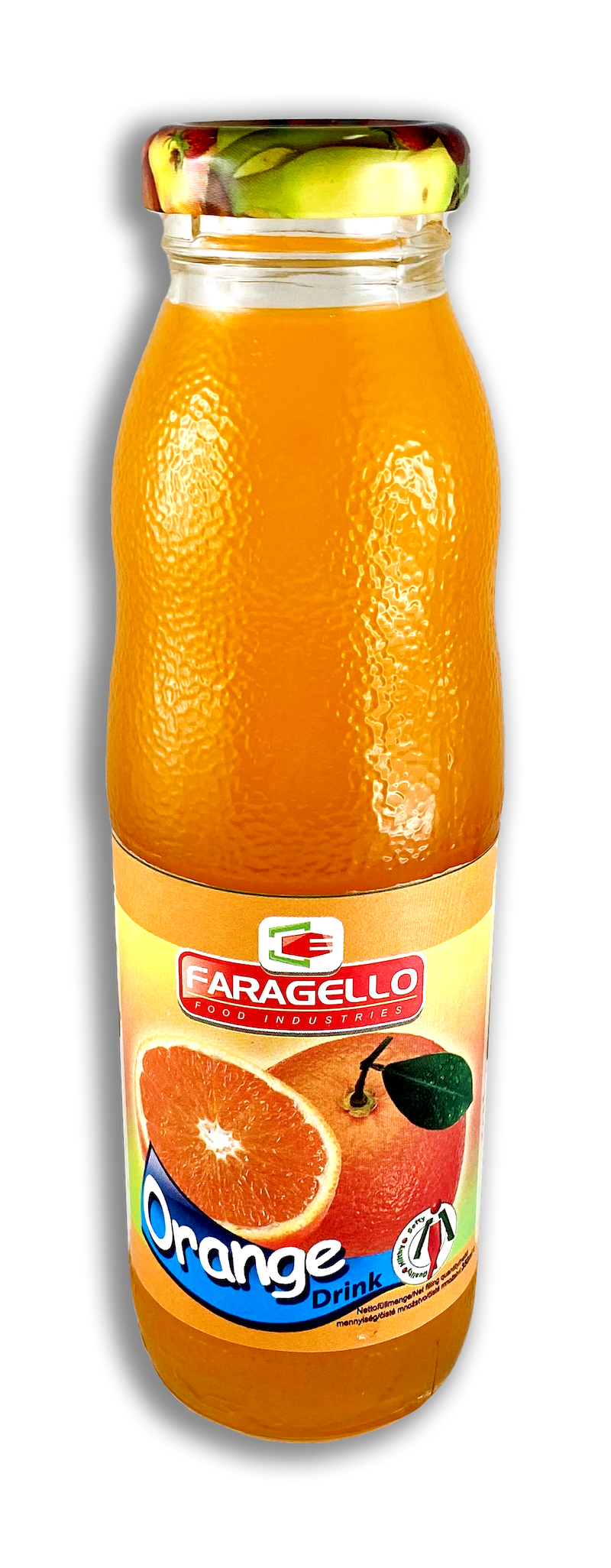 Orangen Getränk 350ML Glas, Faragello