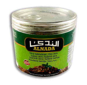 Okra getrocknet 100g, Alnada
