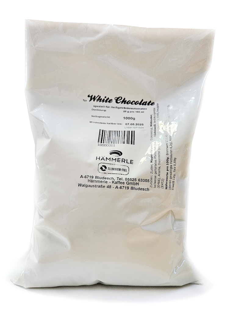White Chocolate 1kg, Hämmerle