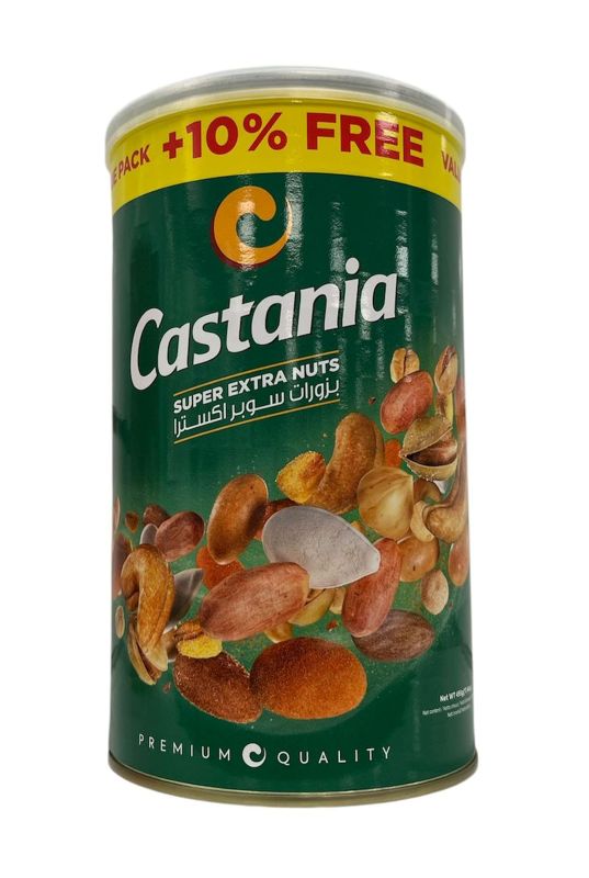 Castania Gemischte Nüsse GRÜN, ,450g+10% FREE =495g