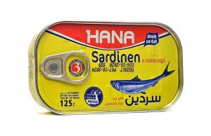 Sardinen Pflanzenöl 125g GELB HANA