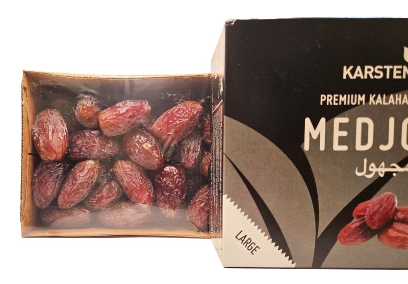 Datteln Medjoul LARGE premium (SCHWARZ) 1kg SÜDAFRIKA KARSTEN – Bild 2