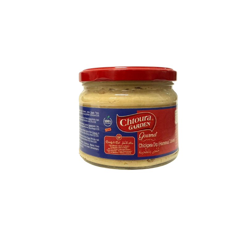 Homus Tahina CHILLI 310g,GLAS, Ready to Eat, Chtoura G.