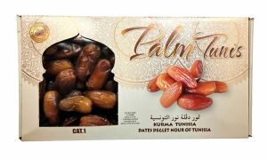 Datteln STANDARD Deglet Nour 1kg (Blau), PALM Tunesisch